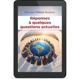Réponses à quelques questions actuelles