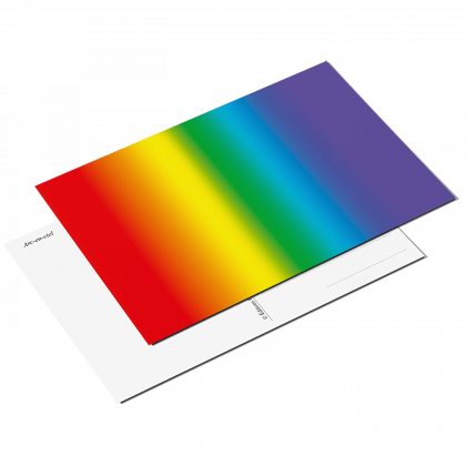 The Rainbow - Bundle of 5 postcards