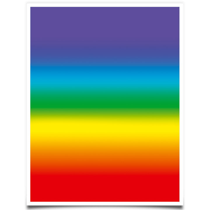 L'Arc-en-ciel - format 42 x 63 cm