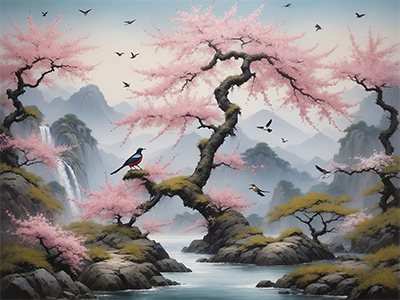 Le petit oiseau du printemps