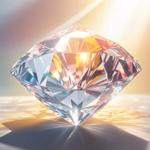 Le diamant, symbole de pureté